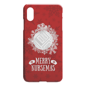 Merry Nursemas - Personalized iPhone Case