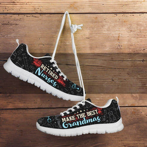 Retired Nurses - Best Grandmas Sneakers -  Sneakers - EZ9 STORE