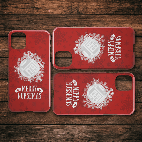 Image of Merry Nursemas - Personalized iPhone Case