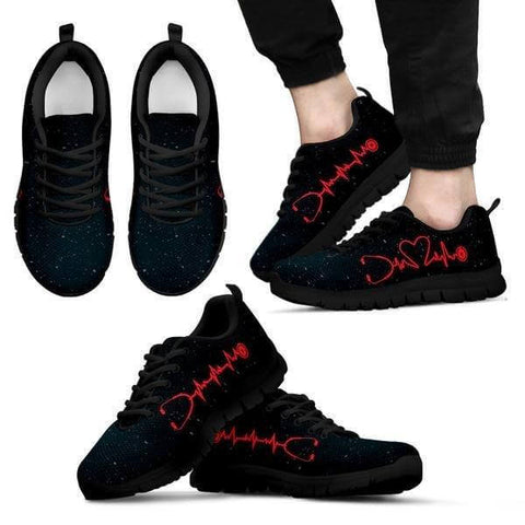 Image of Stethoscope Heartbeat Sneakers - Sneakers - EZ9 STORE