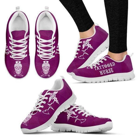 Image of Tattooed Nurse Sneakers -  Sneakers - EZ9 STORE