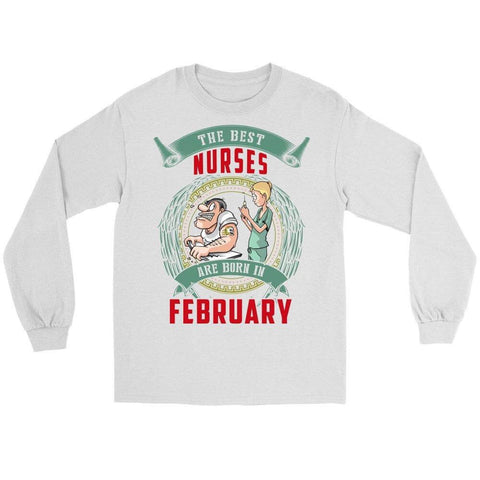 Image of The Best Nurses Are Born In February -  Shirts - EZ9 STORE