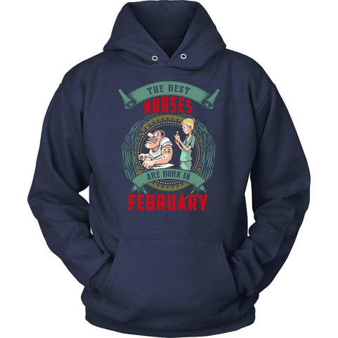 Image of The Best Nurses Are Born In February -  Shirts - EZ9 STORE