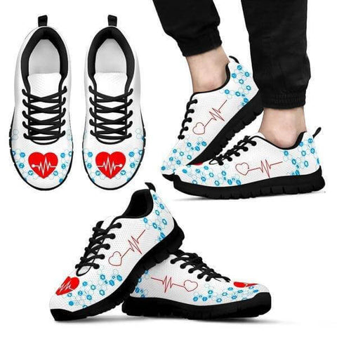 Image of The Nurse's Heartbeat Sneakers - Sneakers - EZ9 STORE