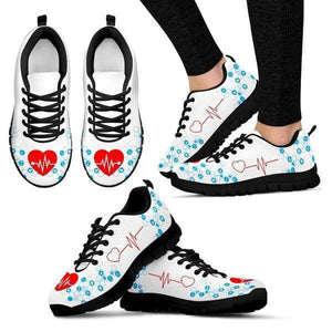 The Nurse's Heartbeat Sneakers - Sneakers - EZ9 STORE