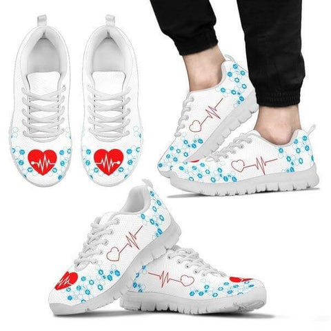 Image of The Nurse's Heartbeat Sneakers - Sneakers - EZ9 STORE