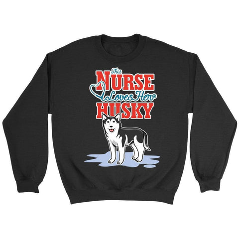 Image of This Nurse Love Her Husky -  Shirts - EZ9 STORE