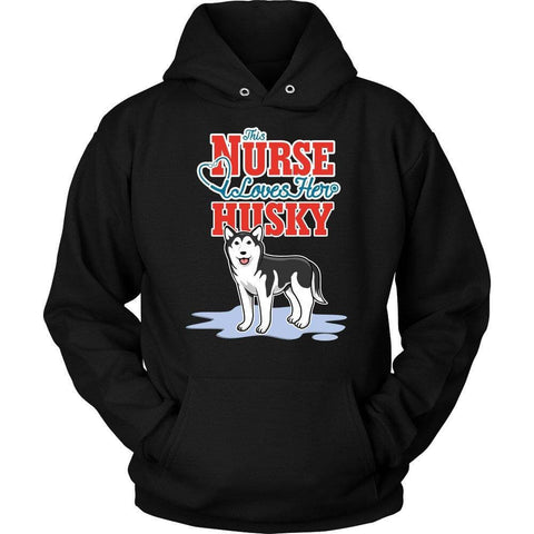 Image of This Nurse Love Her Husky -  Shirts - EZ9 STORE