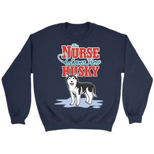 This Nurse Love Her Husky -  Shirts - EZ9 STORE