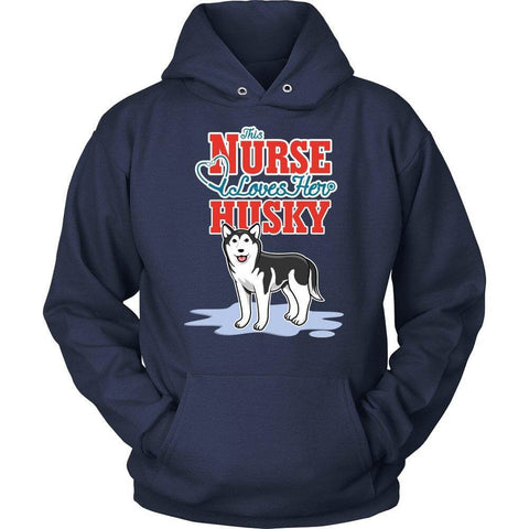 Image of This Nurse Love Her Husky -  Shirts - EZ9 STORE