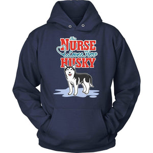 This Nurse Love Her Husky -  Shirts - EZ9 STORE