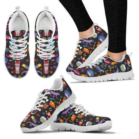 Image of VET Seamless Patterns Sneakers -  Sneakers - EZ9 STORE