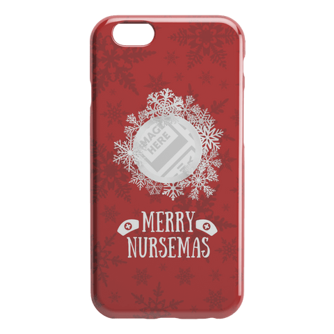 Image of Merry Nursemas - Personalized iPhone Case