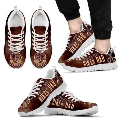 Image of World's Best Biker Dad Sneakers -  Sneakers - EZ9 STORE