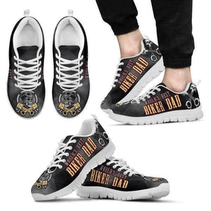 World's Best Biker Dad Sneakers -  Sneakers - EZ9 STORE