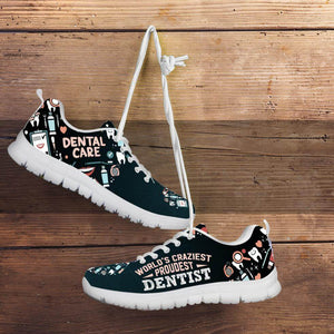 World's Craziest, Proudest Dentist Sneakers -  Sneakers - EZ9 STORE