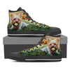 Yorkie Tennis High Top Canvas Shoes -  High Top Canvas Shoes - EZ9 STORE